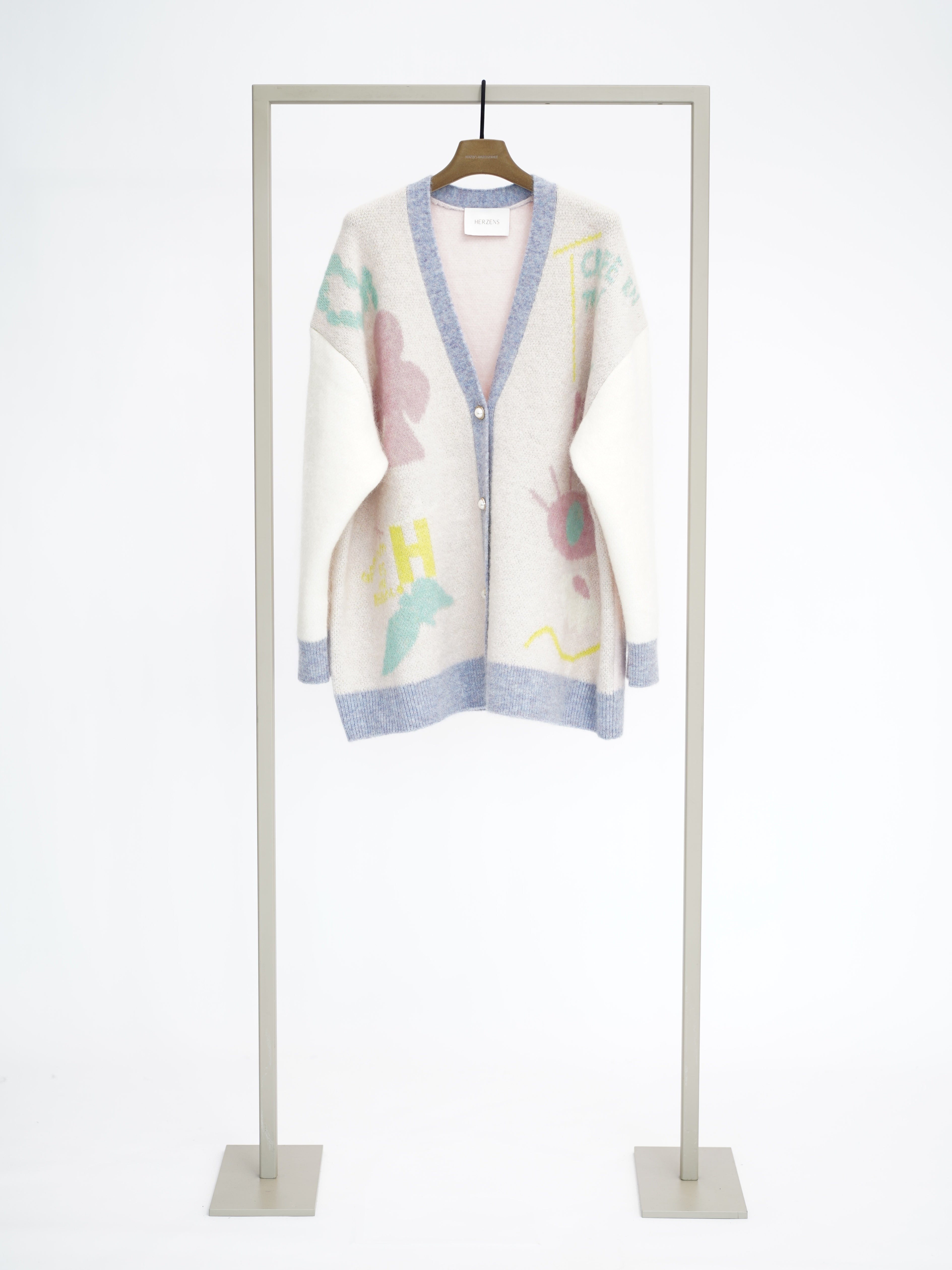 Heart Cardigan Ophelia Multi