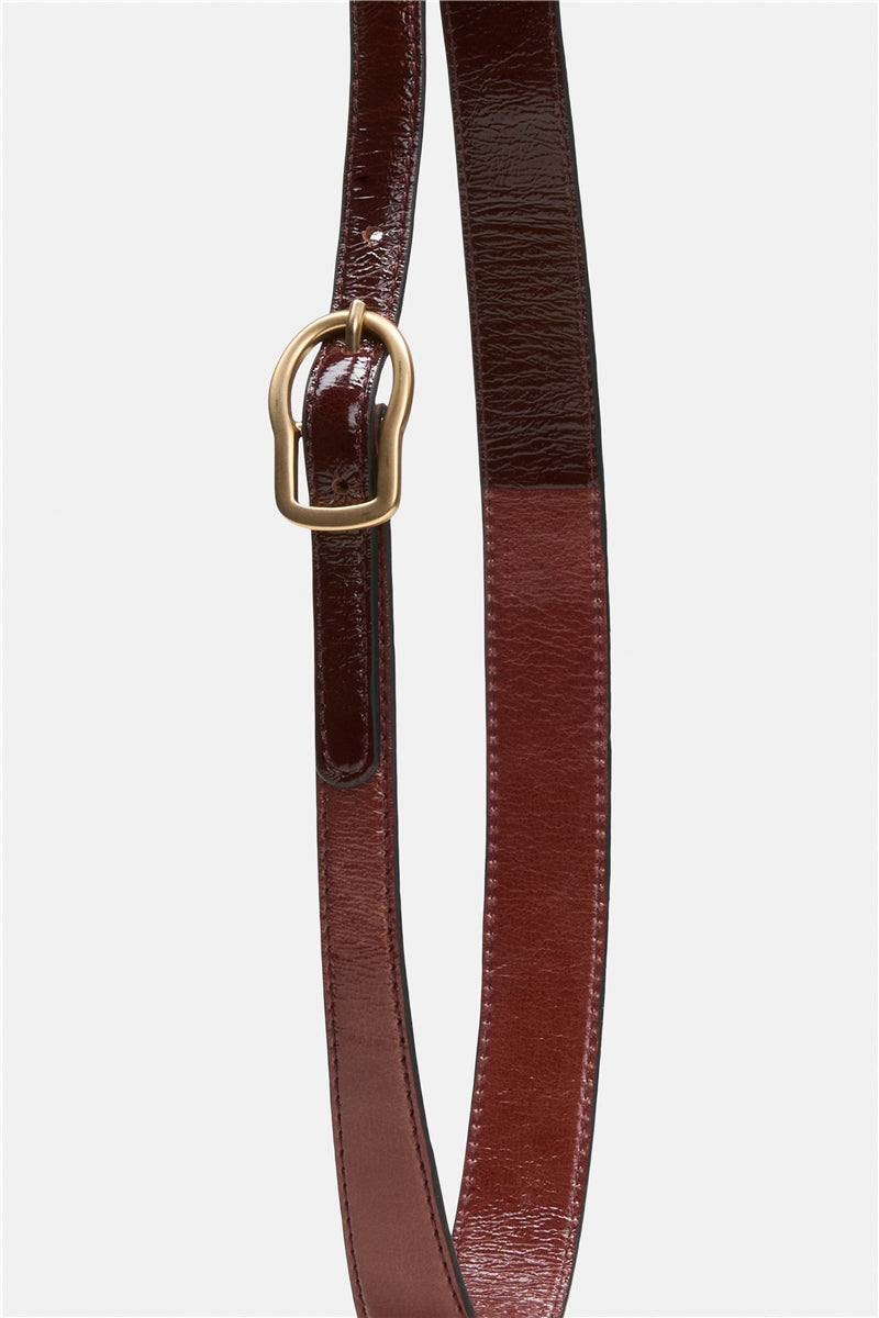 Dorothee Schumacher Gürtel Crackle Shine Skinny