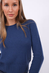 Be You Pullover Round Dark Blue
