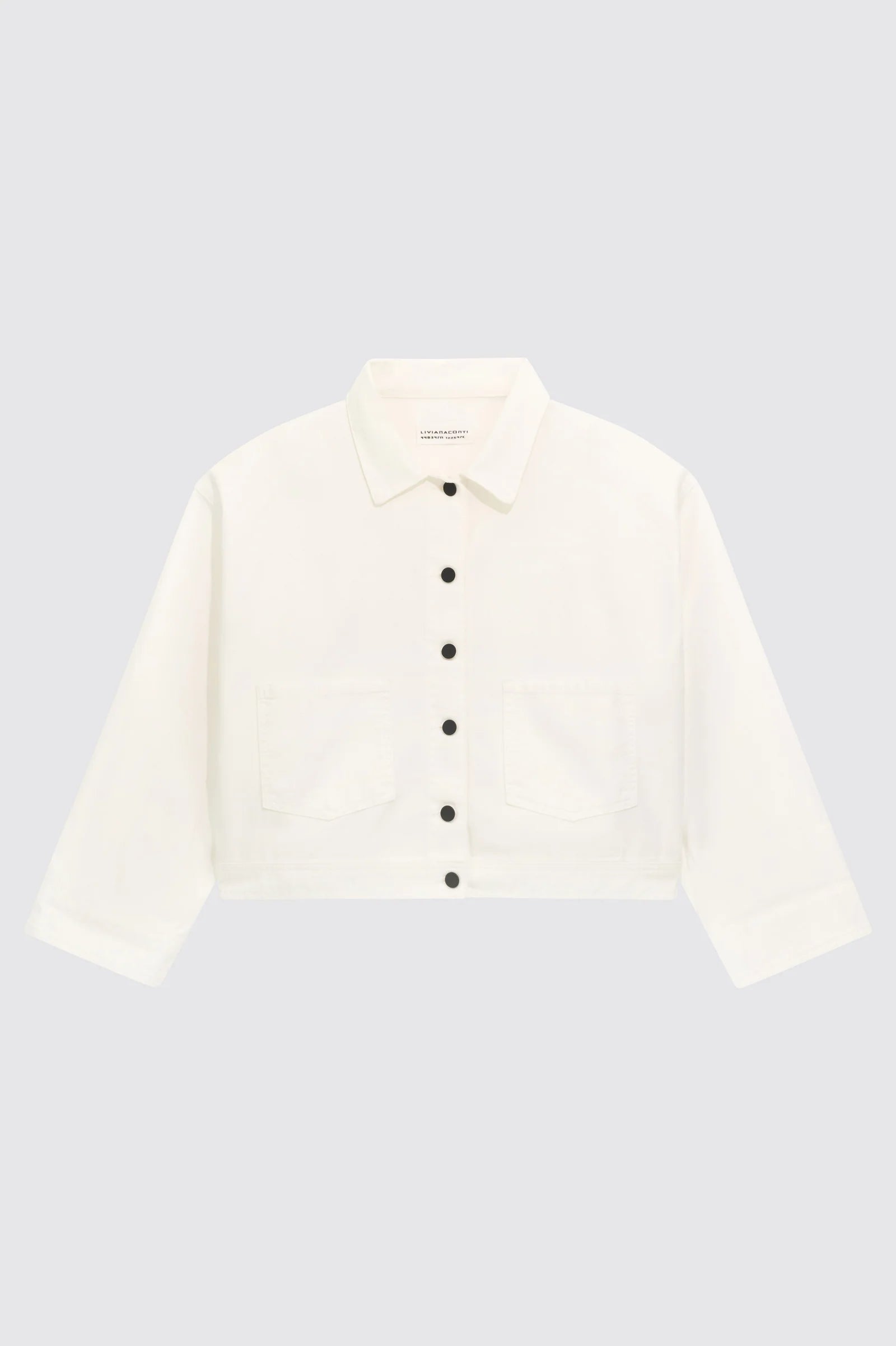 Liviana Conti Jacket Denim White