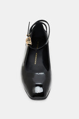 Dorothee Schumacher Ballerina Glossy Shine Black