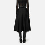 Elisabetta Franchi Rock mit Gürtel