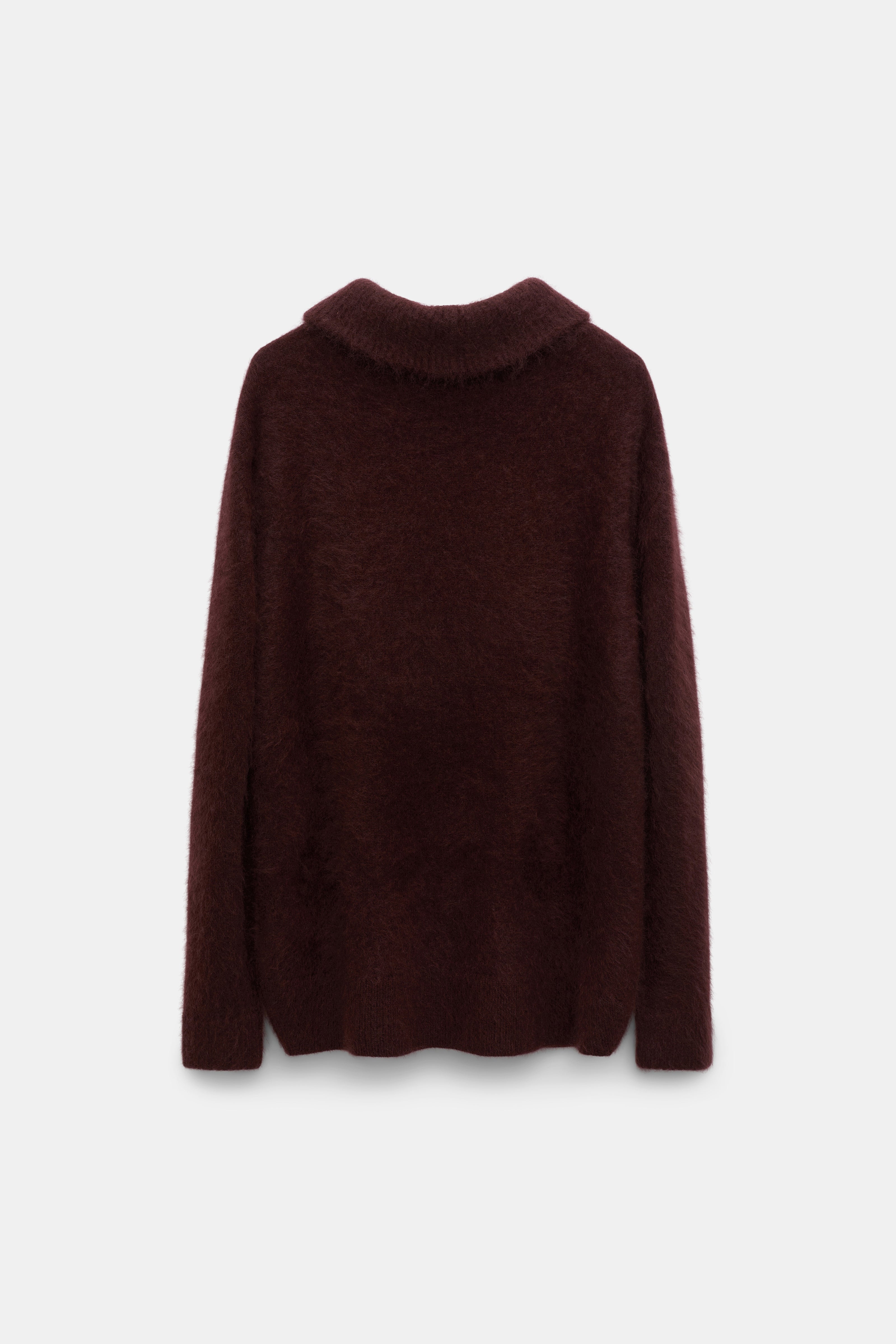 Dorothee Schumacher Sweater Fluffy Statement Choco