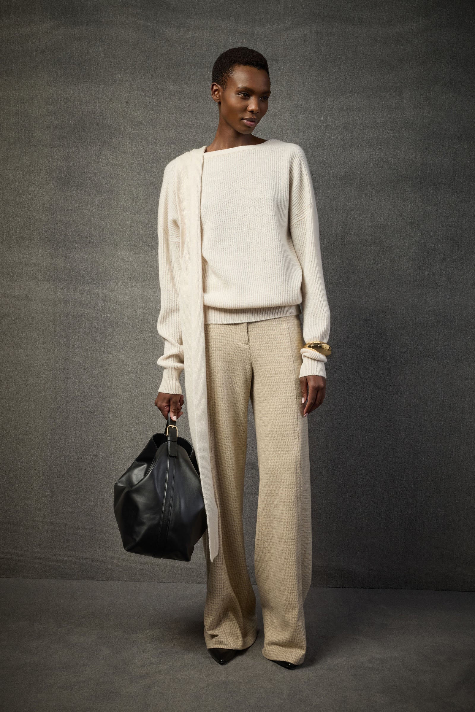 Liviana Conti Sweater Lasonne Pumice