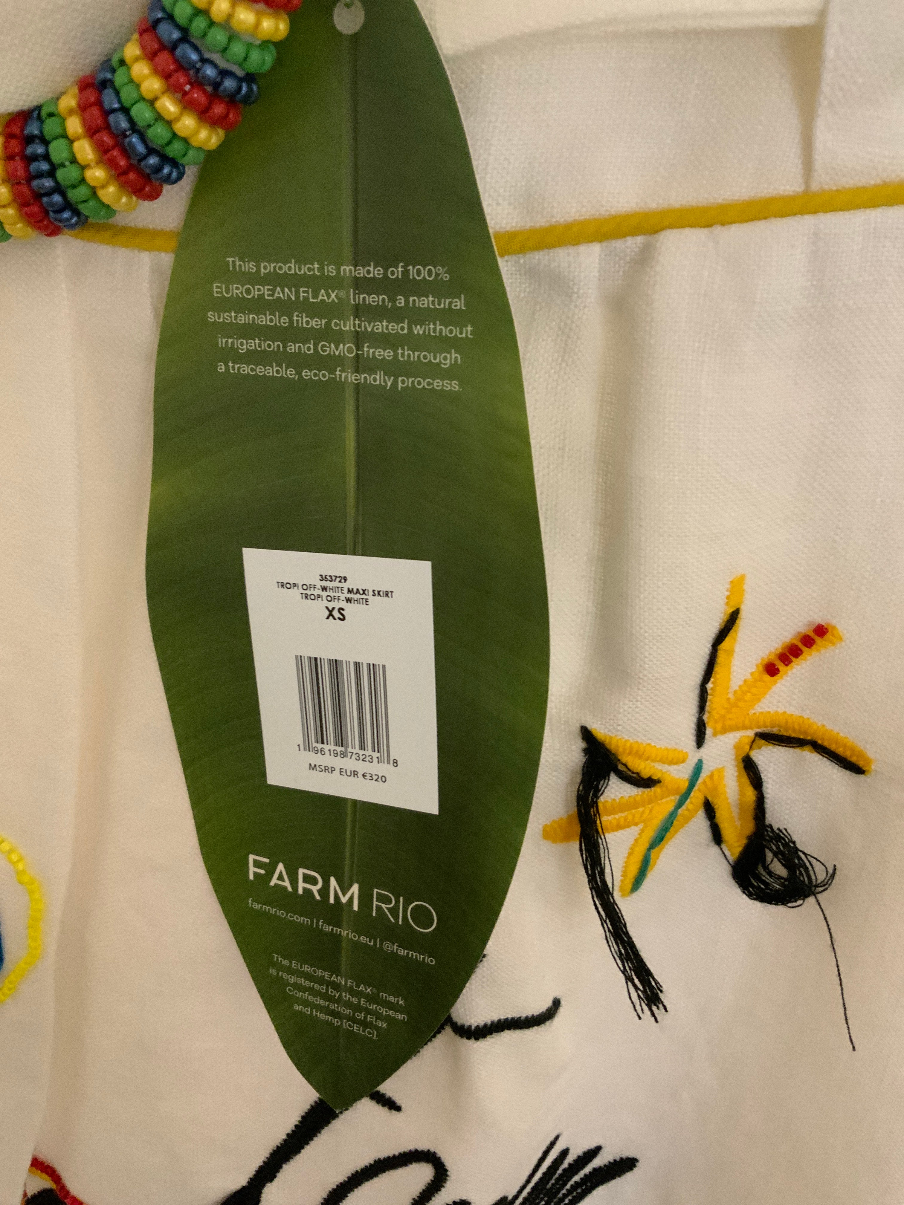 Farm Rio Trop Off Maxi Skirt