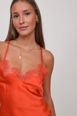 Mansphil Top Lace Mandarine