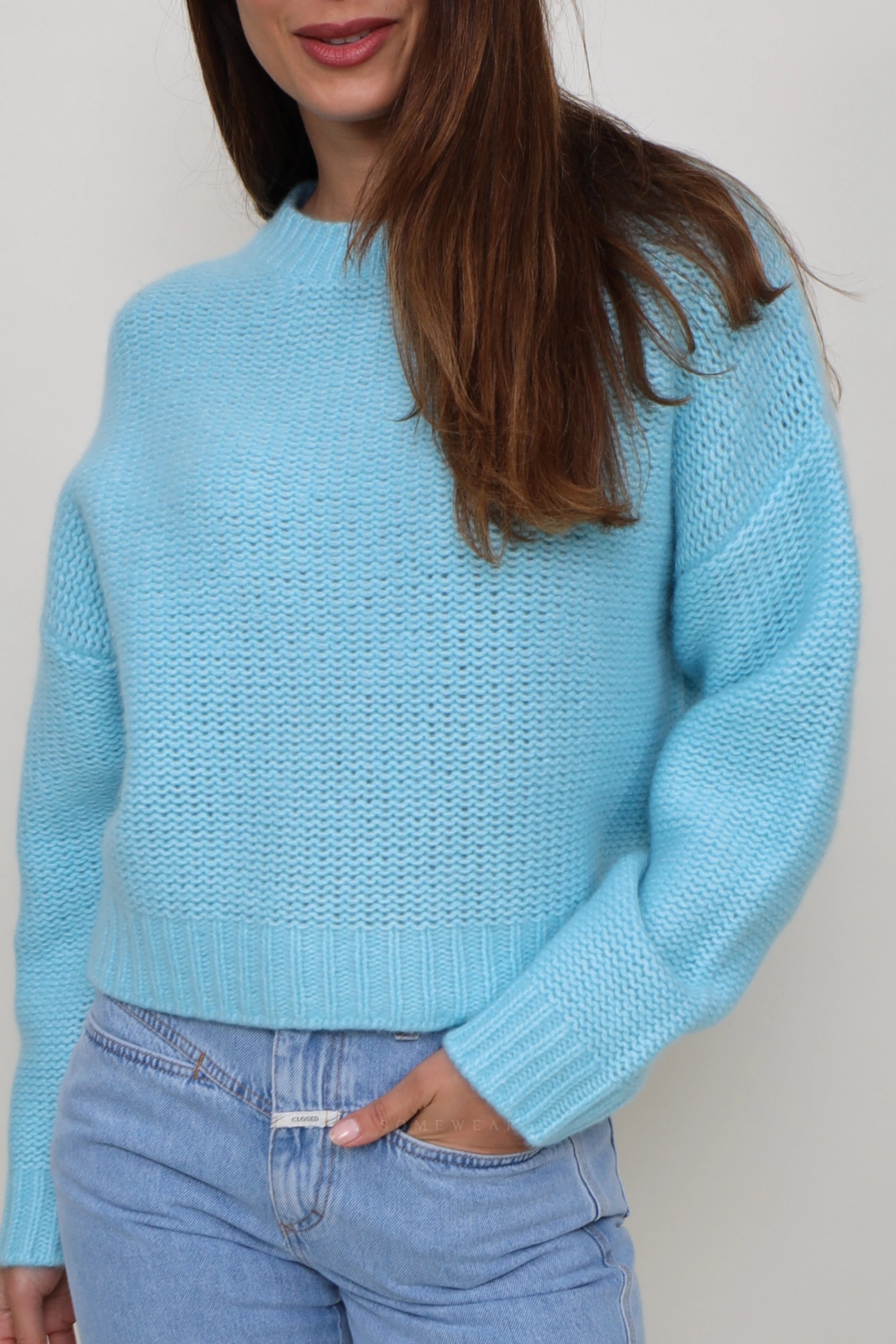Heart Sweater Aurelia Aqua