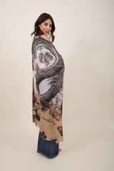 Friendly Hunting Scarf Patch Garden Eden Hazel