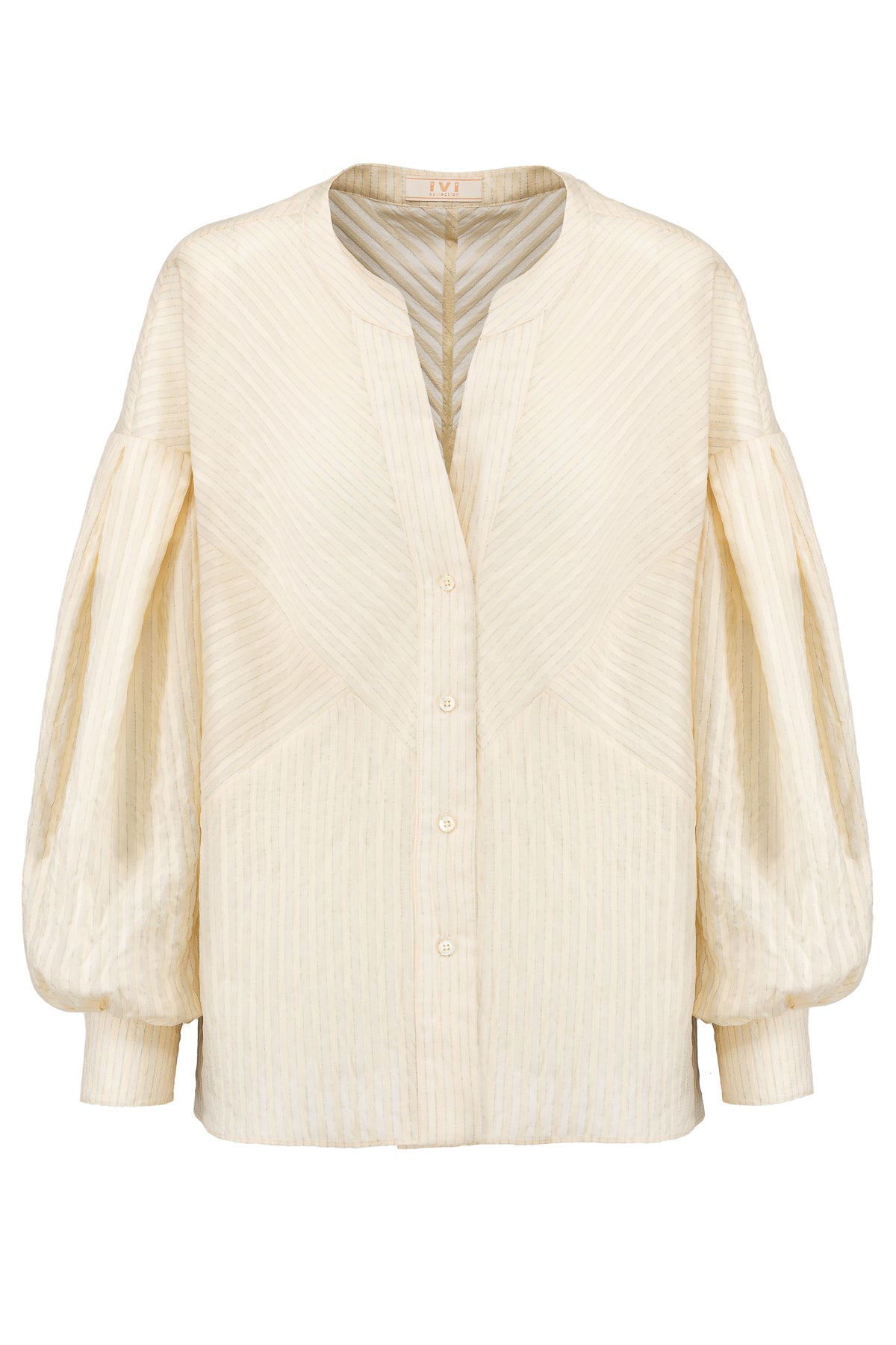 IVI Bluse Stripes Ivory