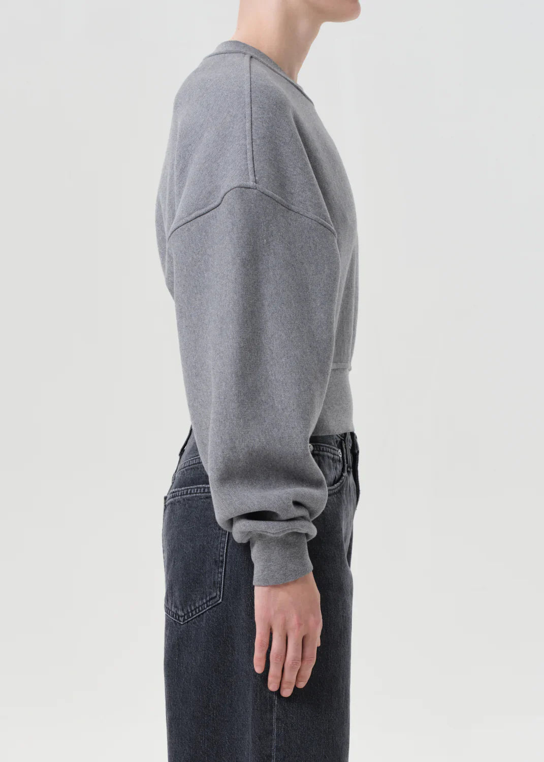 Agolde Crewneck Kit Heather