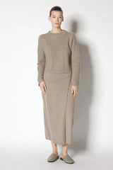 Sminfinity Pullover Cable Crew Grain