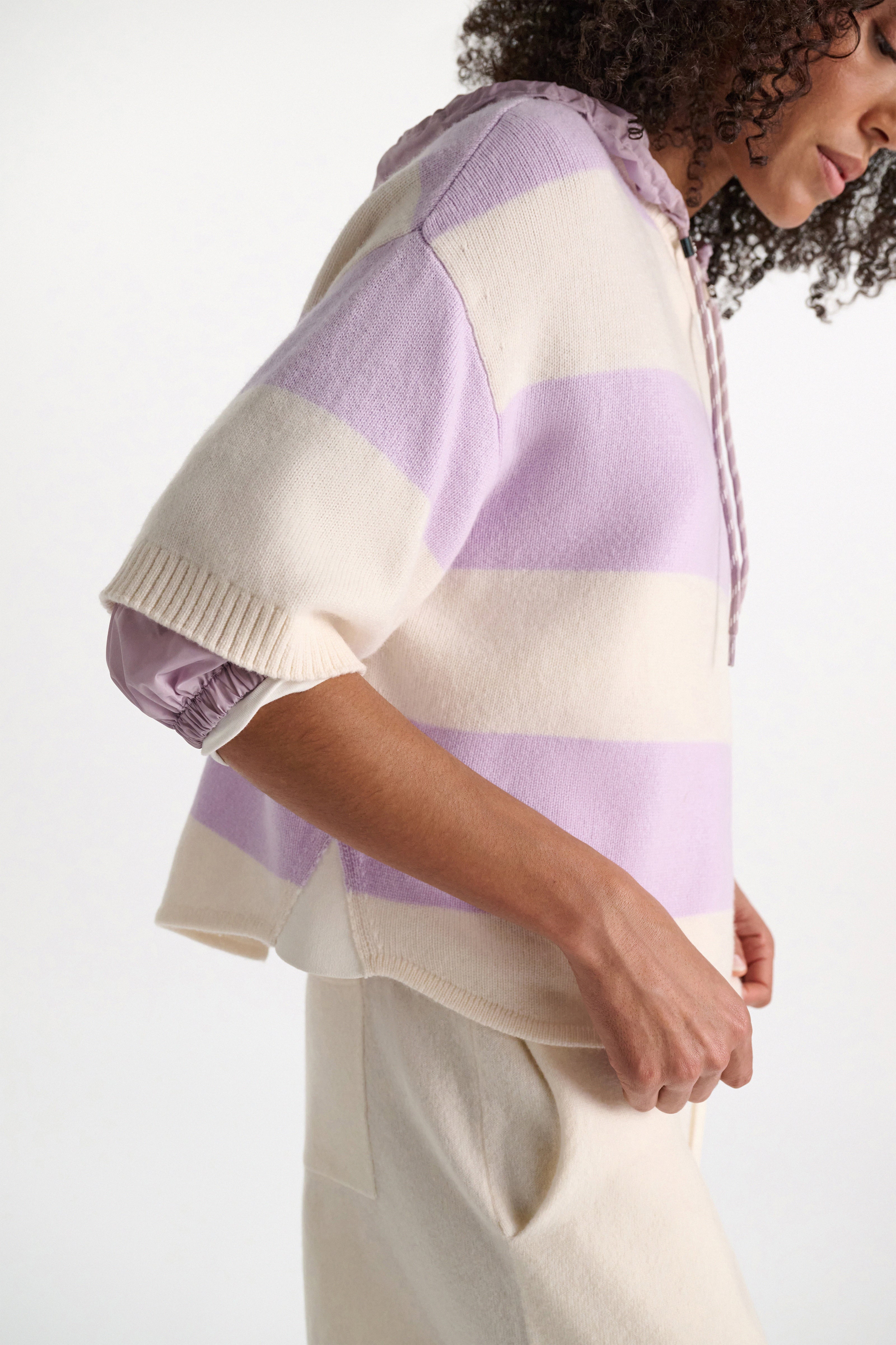 Dorothee Schumacher Pullover Modern Statements Lavendel