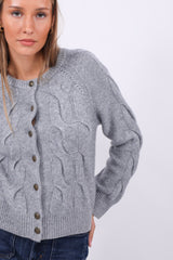 Sainte Mer Cardigan Flanell Mel