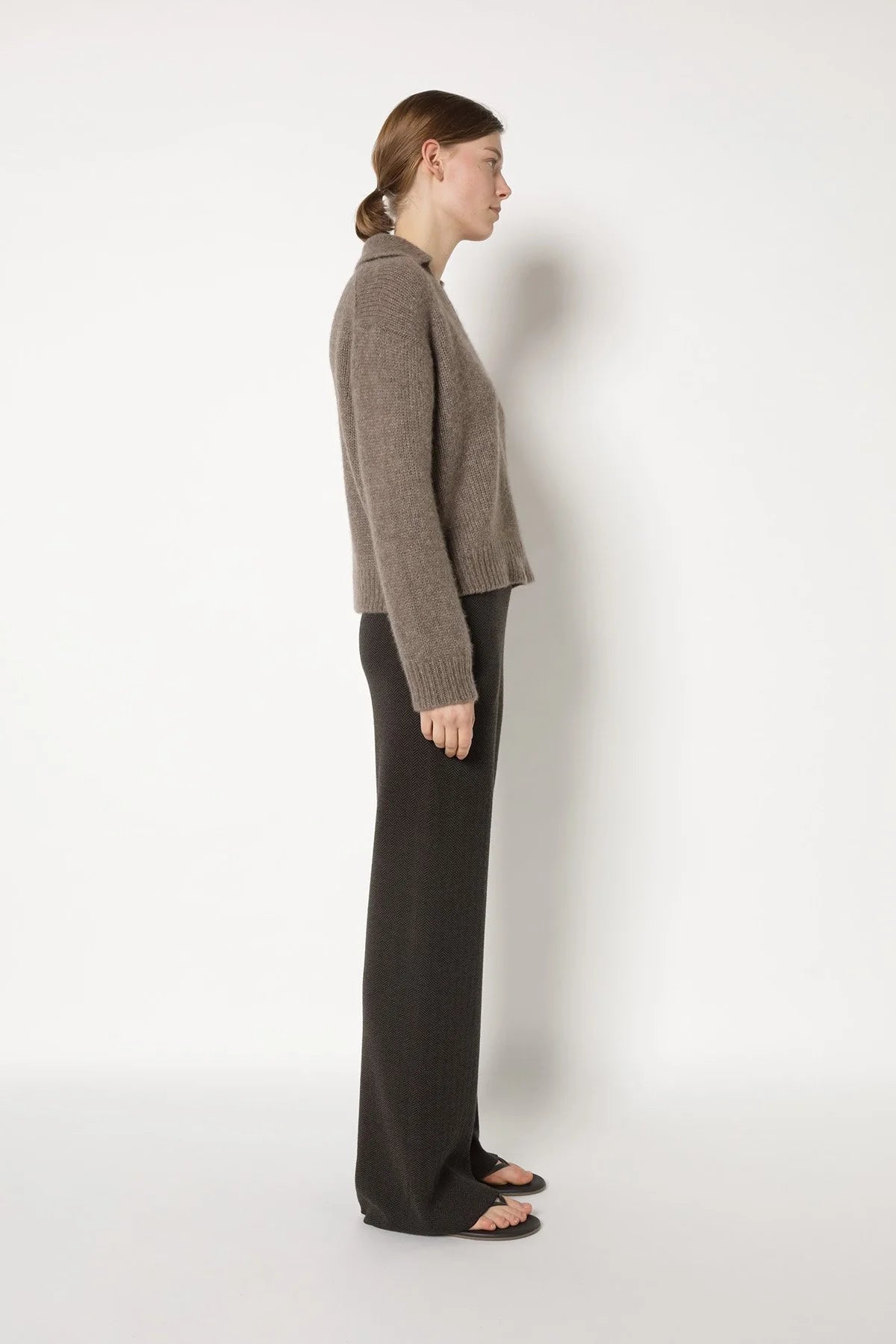 SMINFINITY Pullover Fluffy Wood