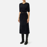 Elisabetta Franchi Kleid Strick mit Gürtel