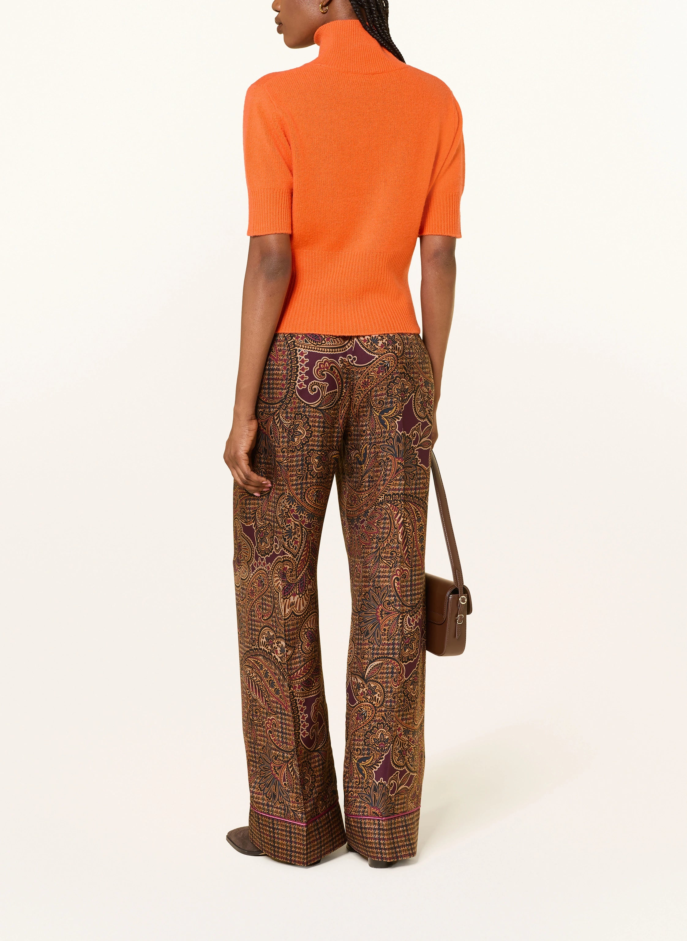 Sem Per Lei Pullover Short Orange
