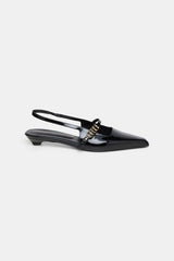 Dorothee Schumacher Slingback Glossy Shine Black