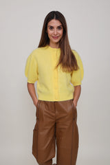 Herzens Cardigan Shortsleeve Yolk