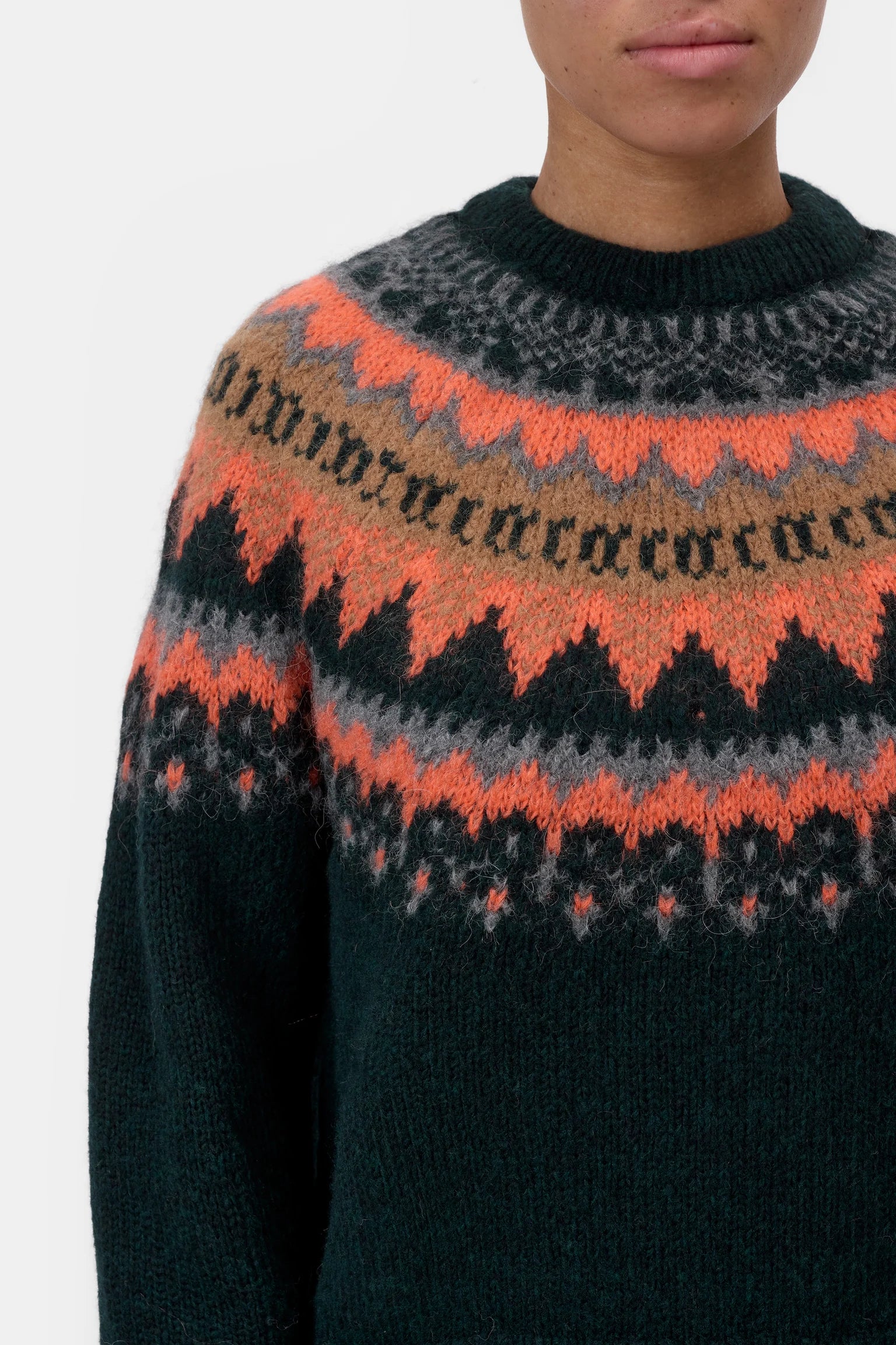Closed Pullover Shadow Green