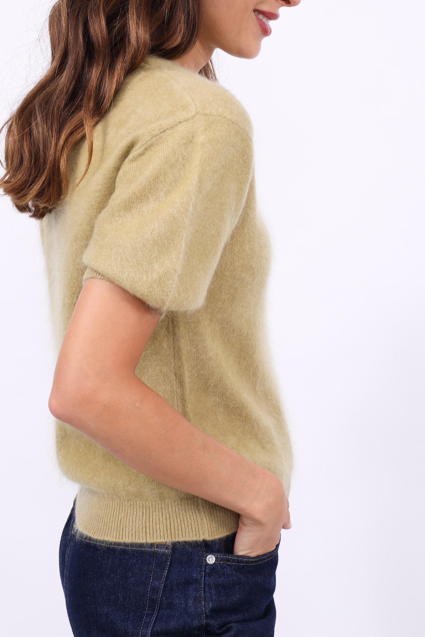 Herzens Pullover Short Khaki