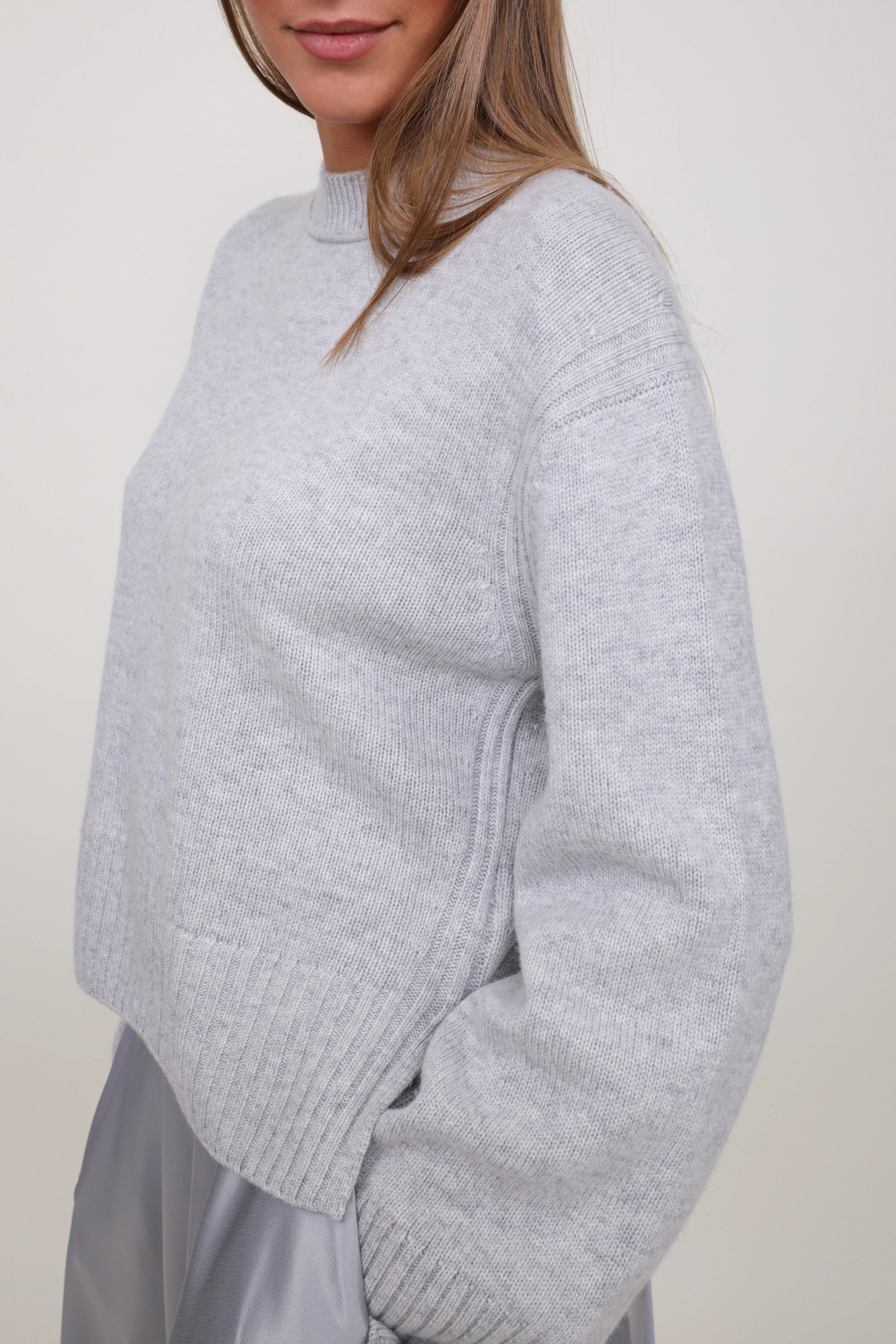 Alcidia Da Veiga Crewneck Giulia Aluminum