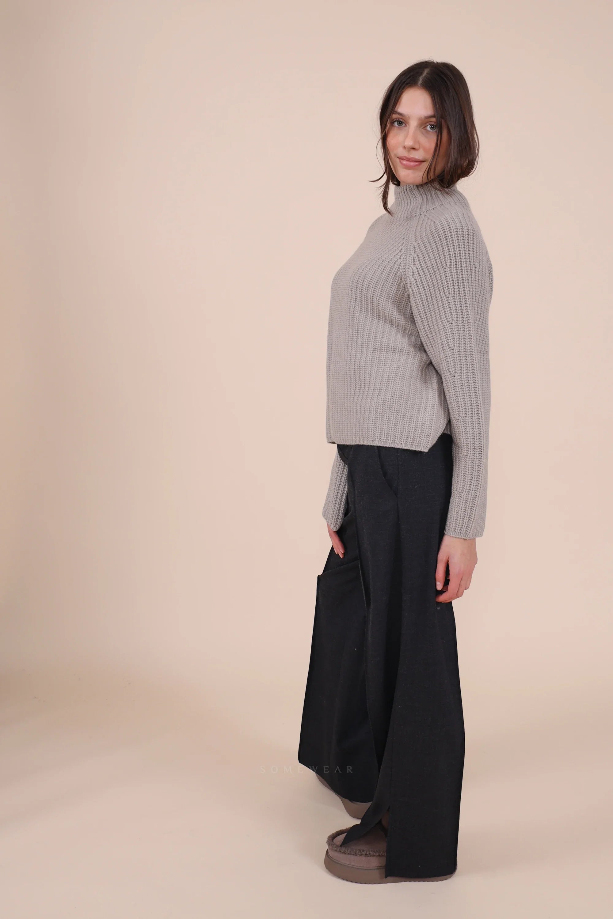 Herzens Pullover Knit Taupe