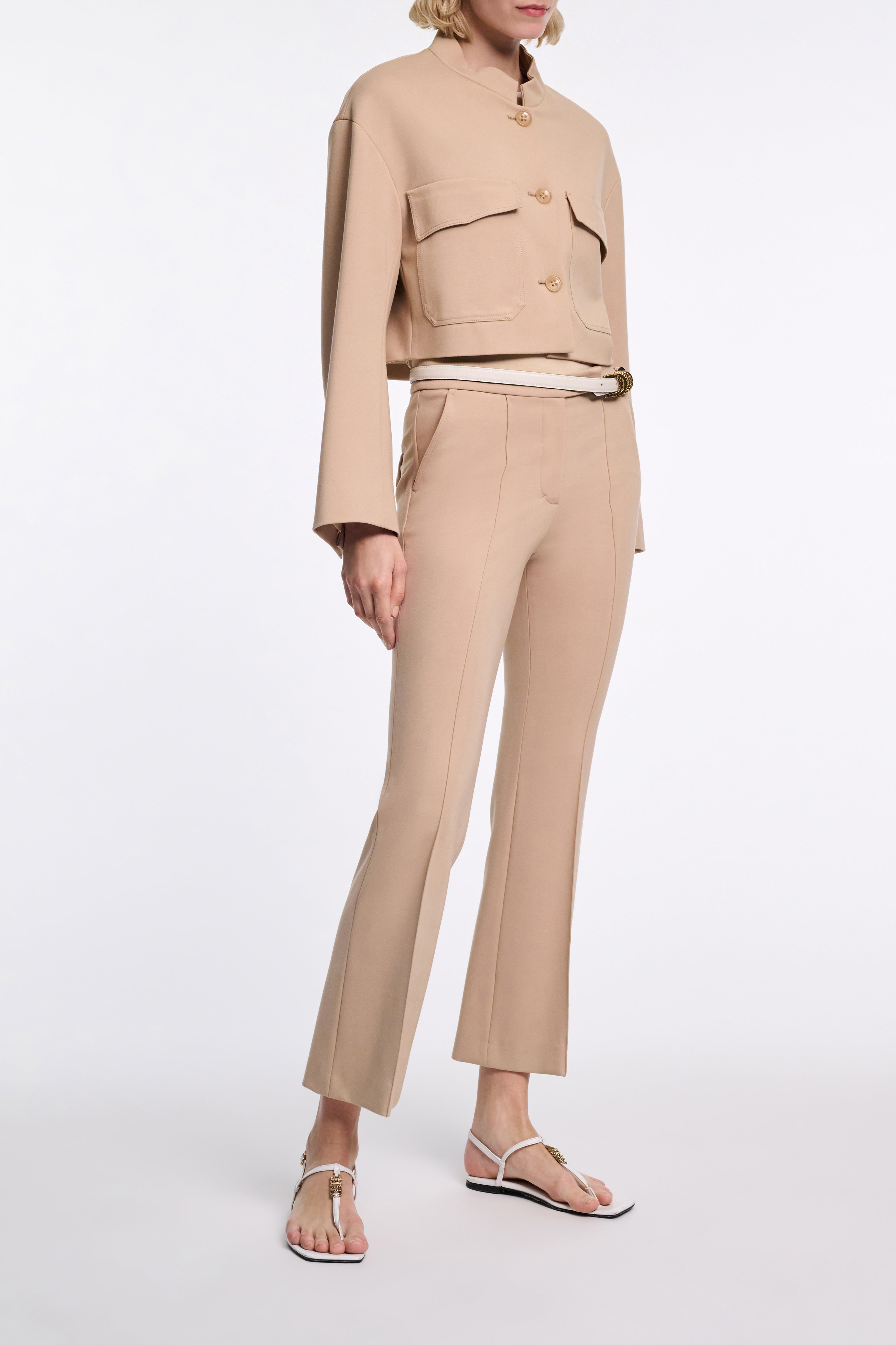 Dorothee Schumacher Hose Emotional Essence Cropped Flare