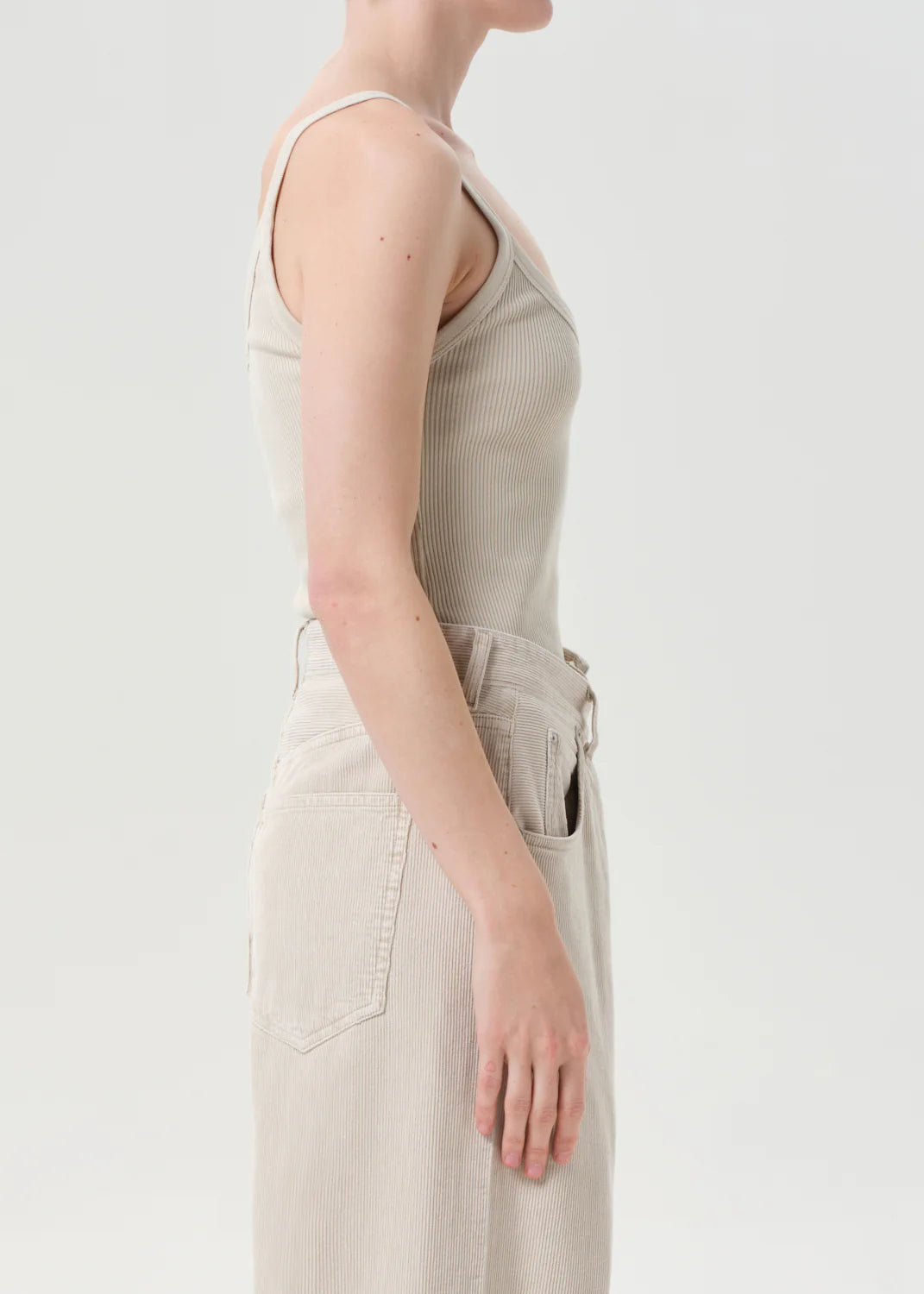 Agolde Tank Jordan Rice