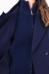 Anfiny Mantel Capotto Rut Navy