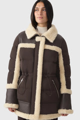 Mackage Parka Lilibeth Coffee