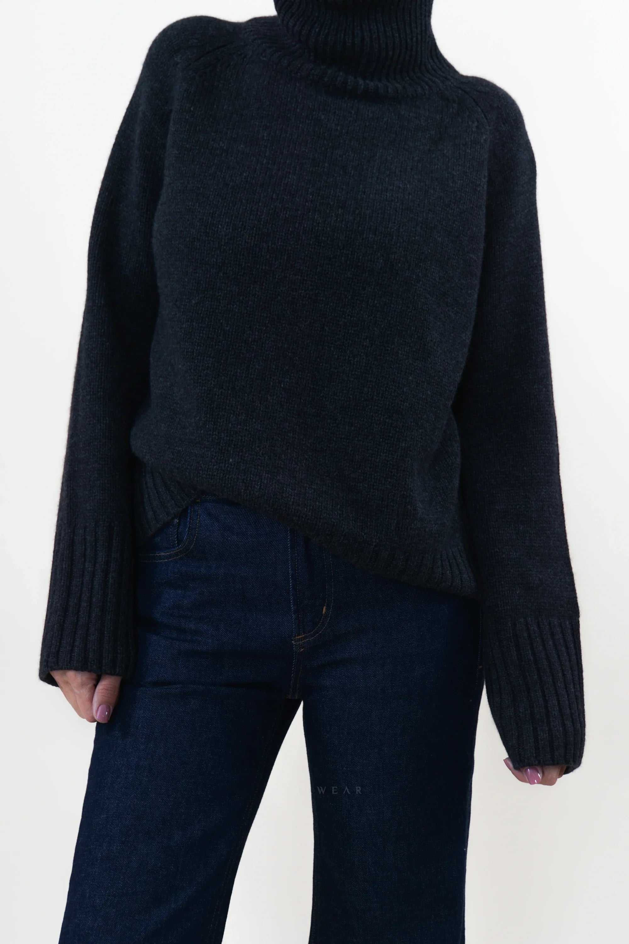 Be You Pullover Turtle Coal