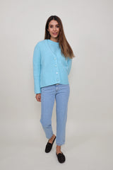 Herzens Cardigan Celeste Aqua