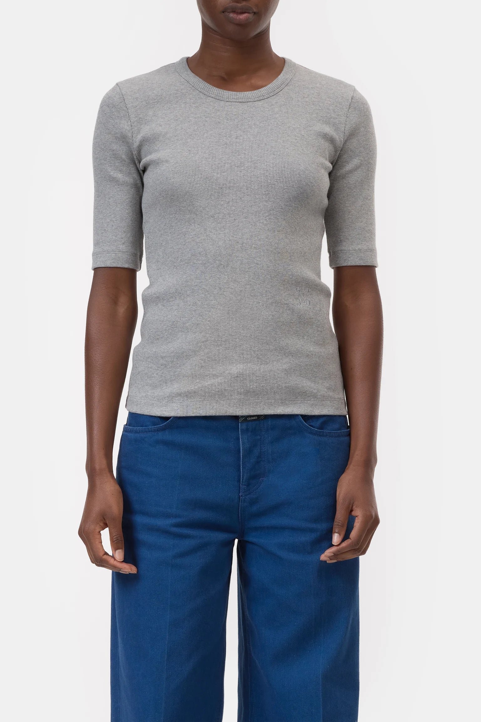 Closed Shortsleeve Melange