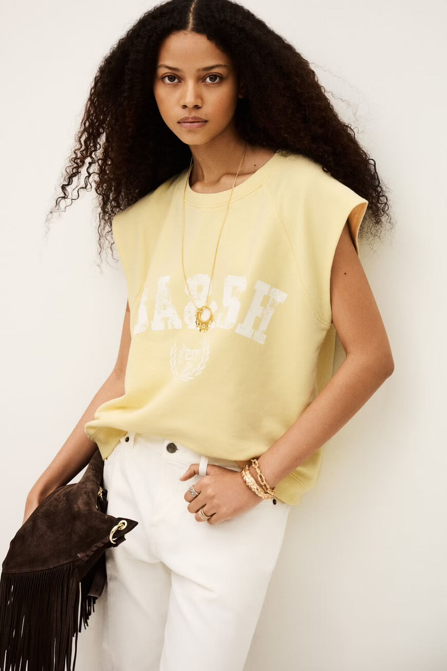 Ba&sh Sweat Beata Jaune