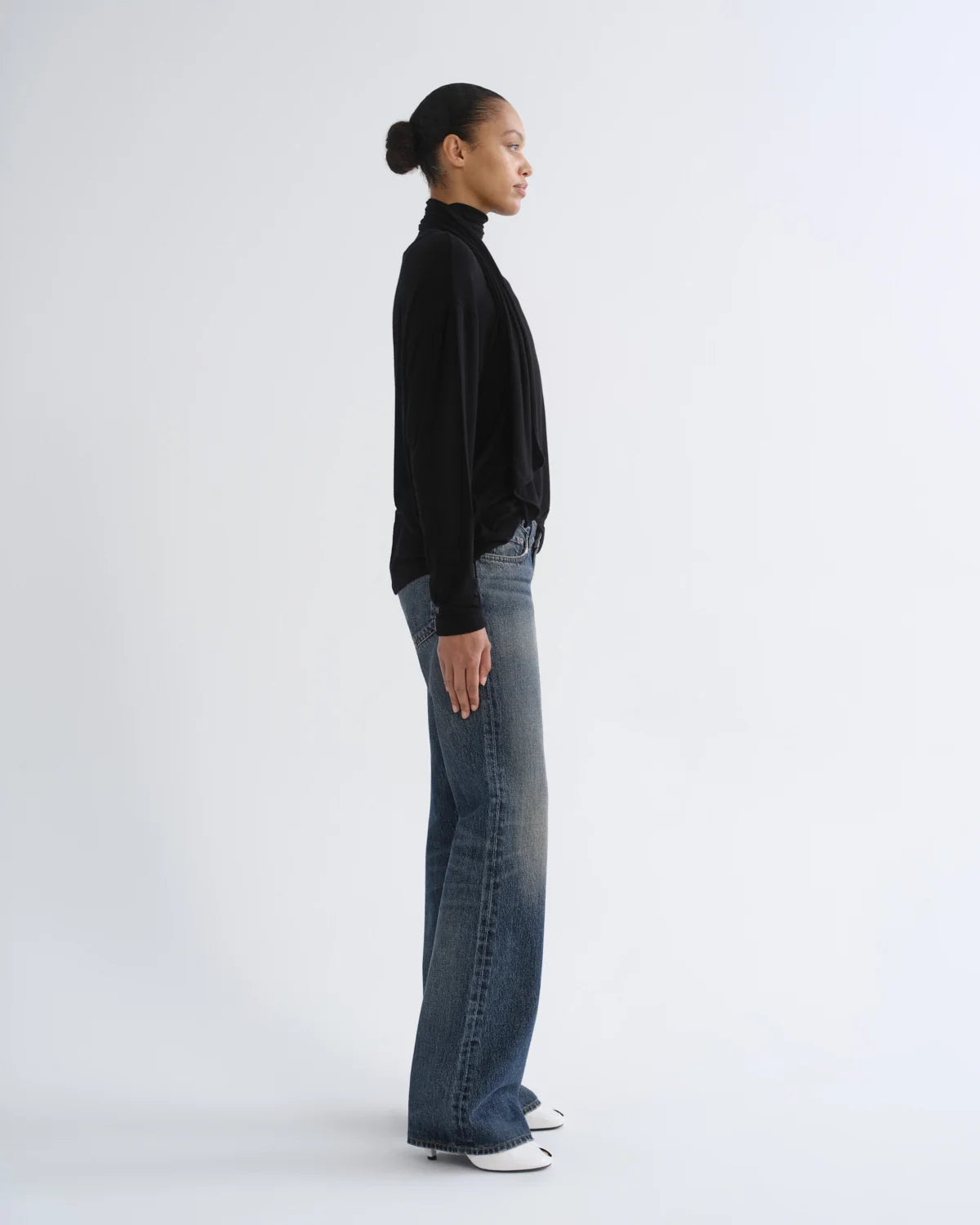 Agolde Jeans Low Rise Boot Combination