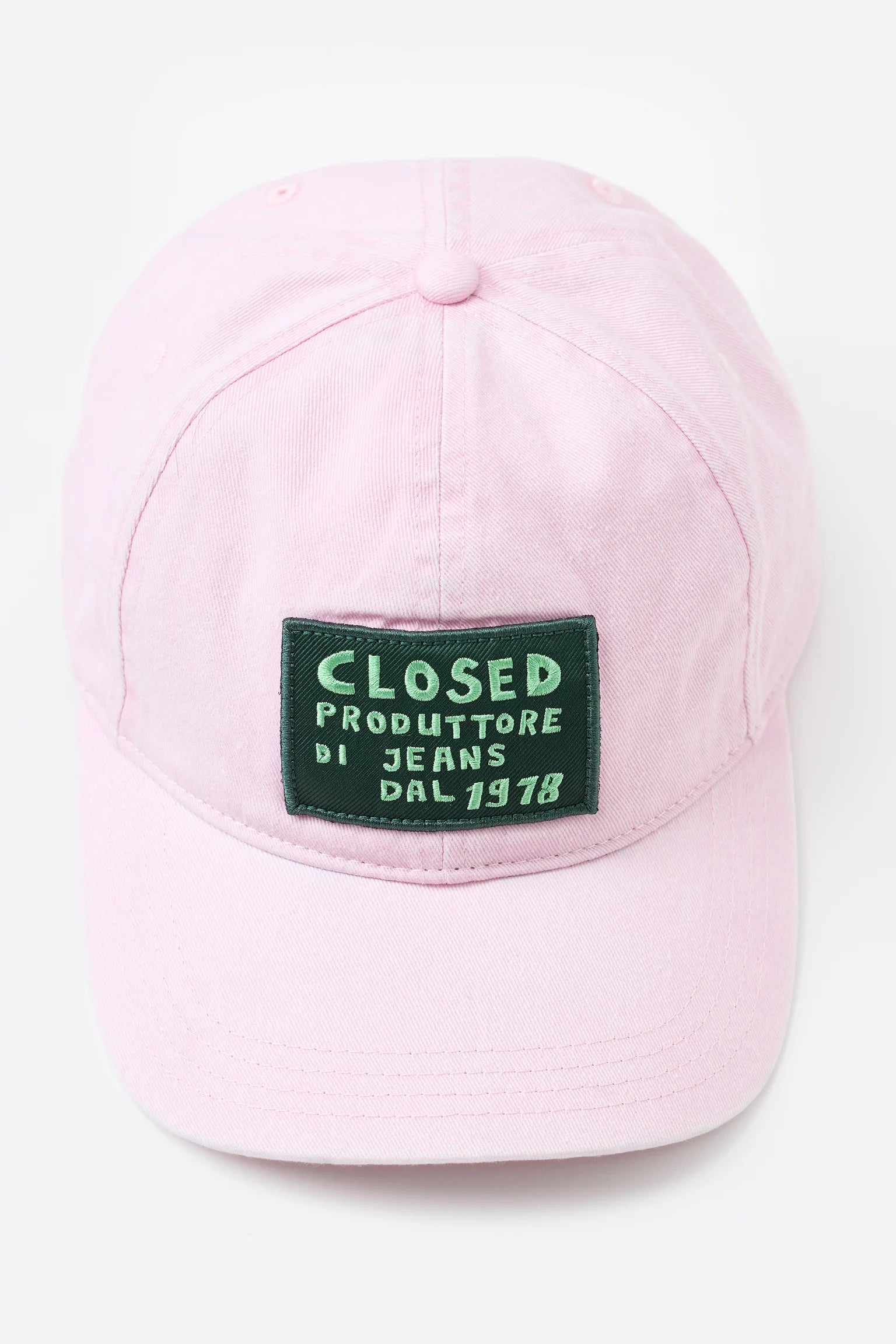 Closed Cap Blush Pink