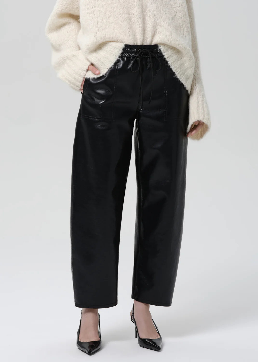 Citizens of Humanity Leather Pants Black
