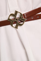 Dorothee Schumacher Gürtel Shine Chocolate