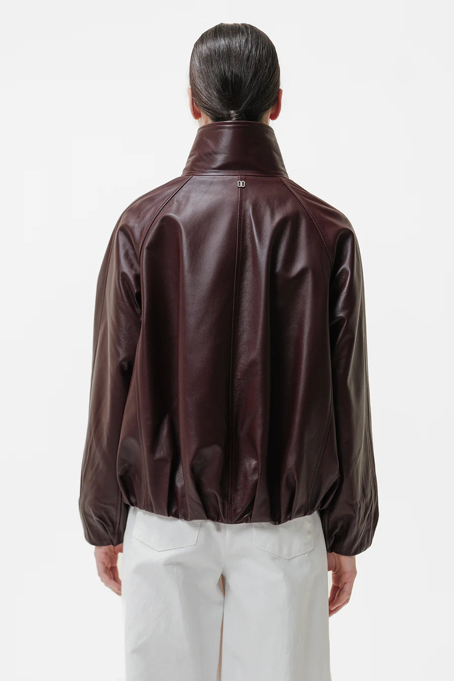 Duno Lederjacke Namida Chestnut