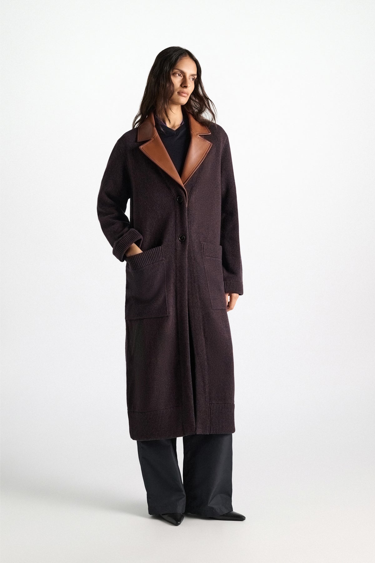 Dorothee Schumacher Mantel It´s a Match Brown
