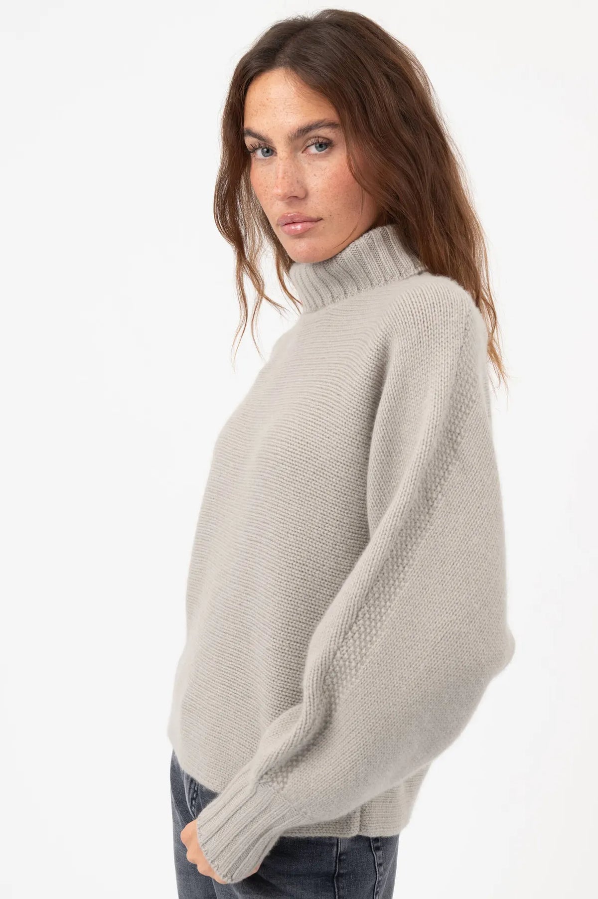 Alcidia Da Veiga Pullover Marina Limestone