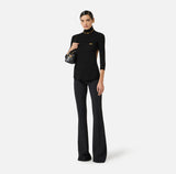 Elisabetta Franchi Rollneck Nero