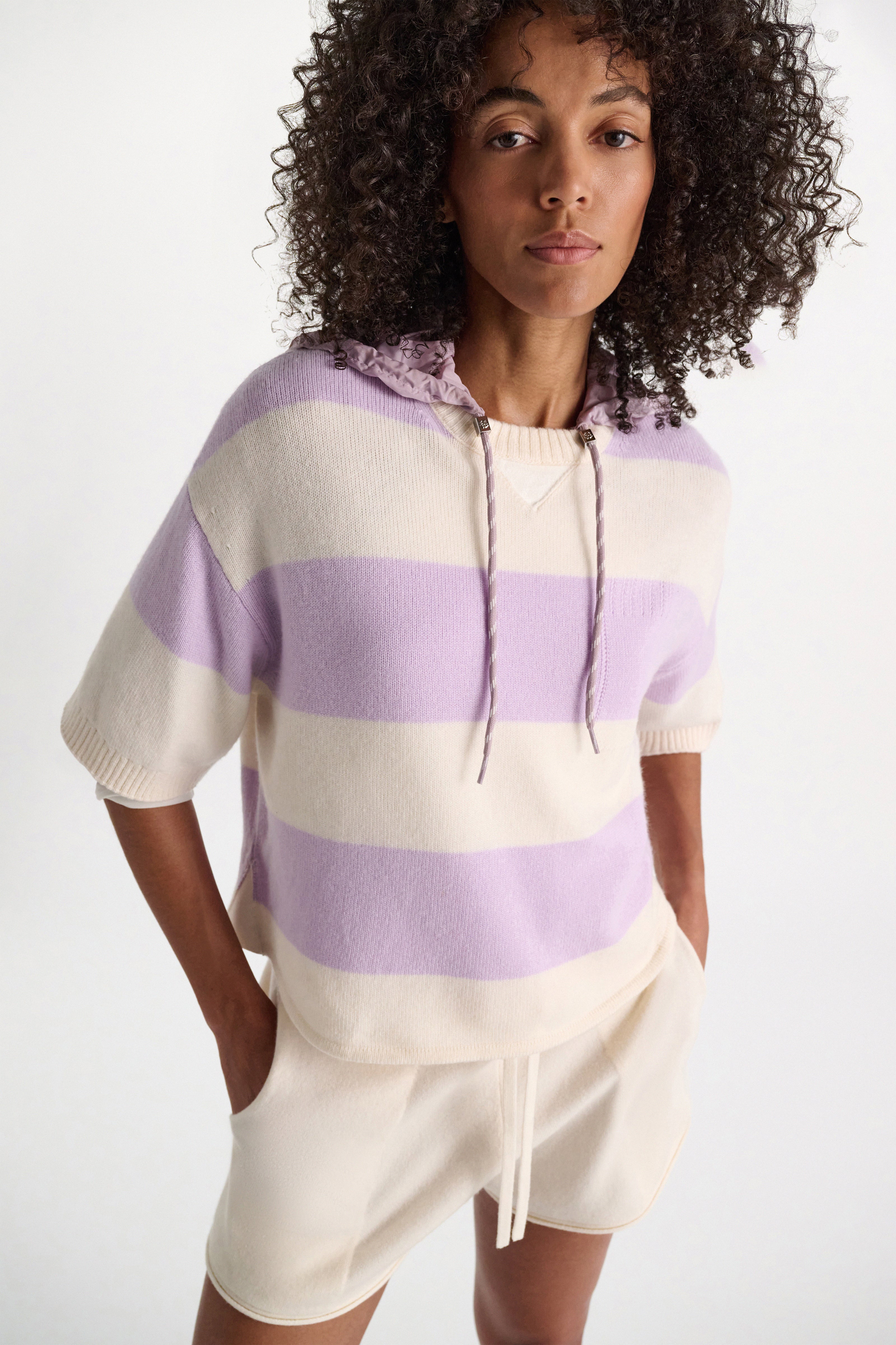 Dorothee Schumacher Pullover Modern Statements Lavendel