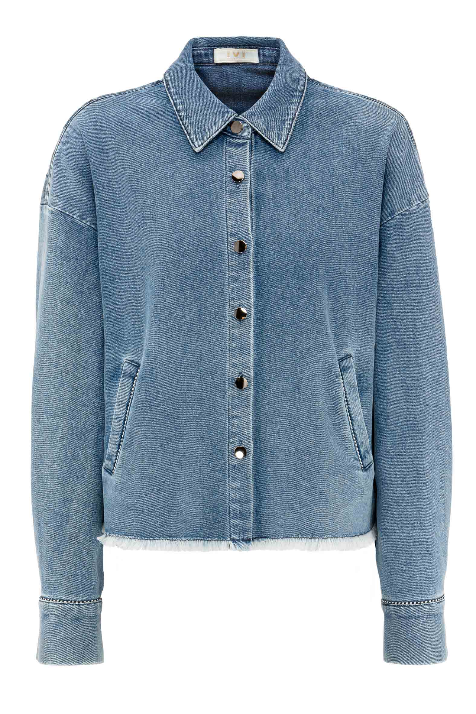 IVI Bluse Elegance Denim