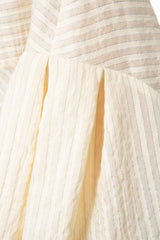 IVI Collection Bluse Stripes Ivory