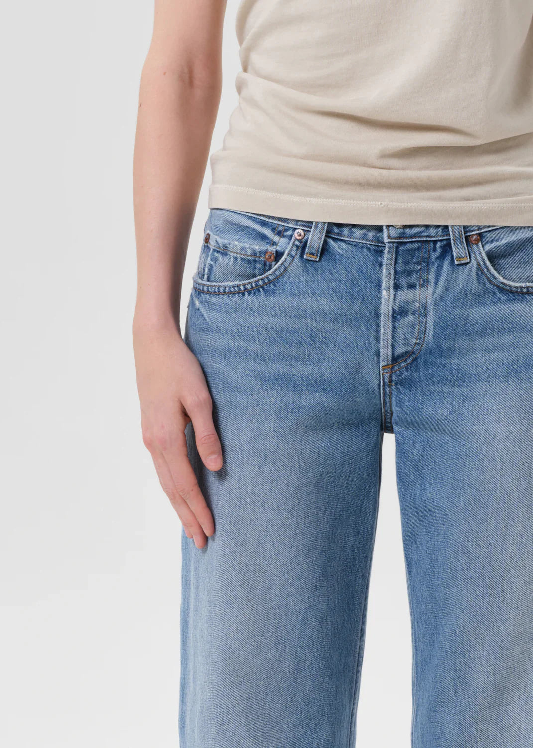 Agolde Jeans Low Rise Loose