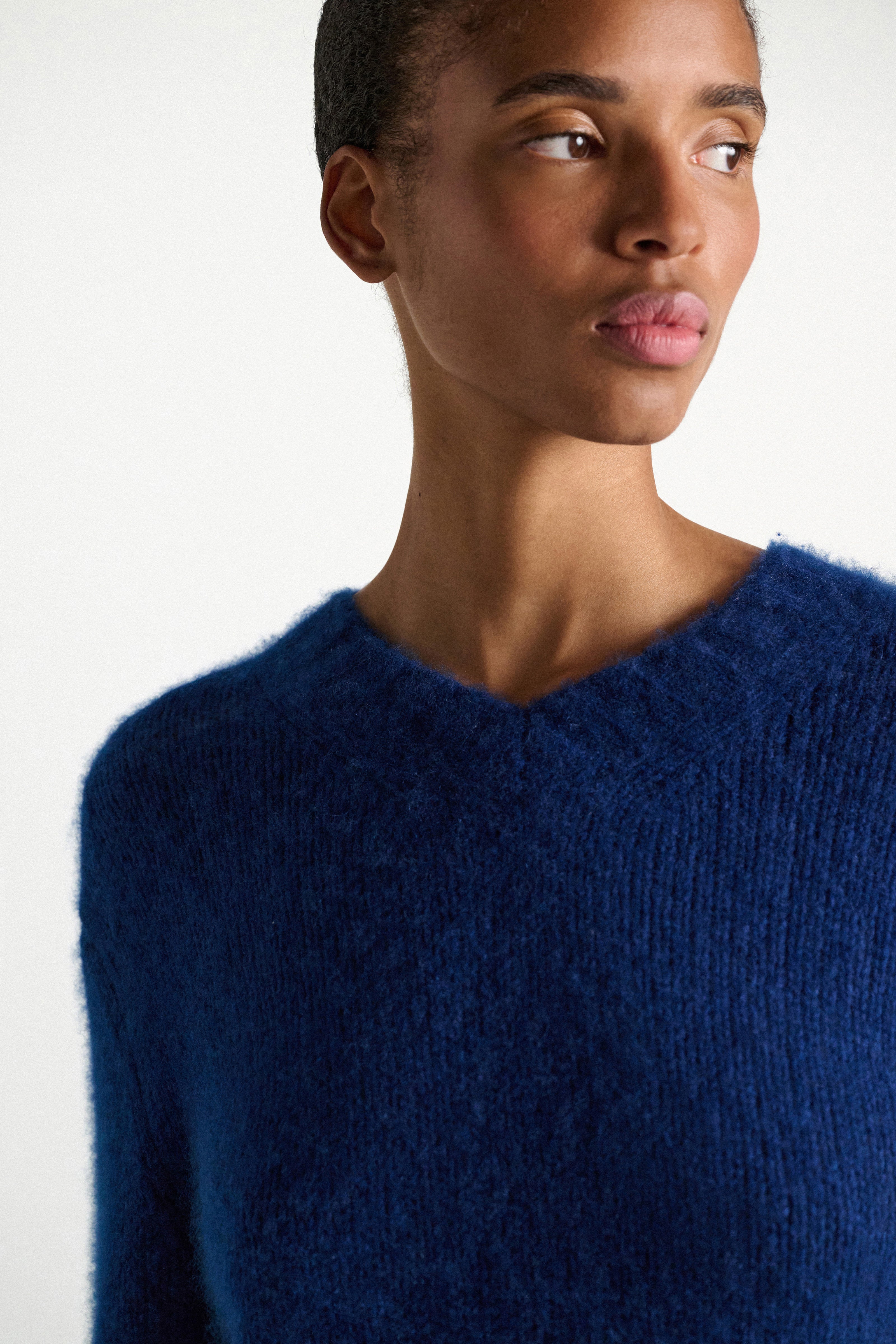 Dorothee Schumacher Pullover Luxury Love Ocean Blue