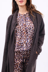 Friendly Hunting Bluse Aine Cheetah Toast