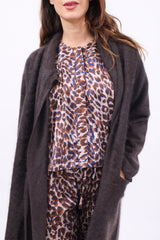 Friendly Hunting Bluse Aine Cheetah Toast