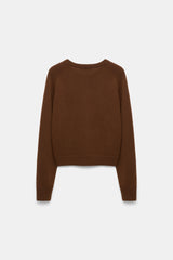 Dorothee Schumacher Cardigan Elegant Statement Coffee